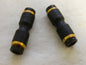 Parker 3/16" Outside Diam, Nylon Push-to-Connect Tube Union  QTY 2 BD-LG1018