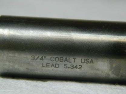 Putnam Tools Cobalt Ball End Mill 3/4" 4FL TiN 3/4" x 1-5/8" x 3-