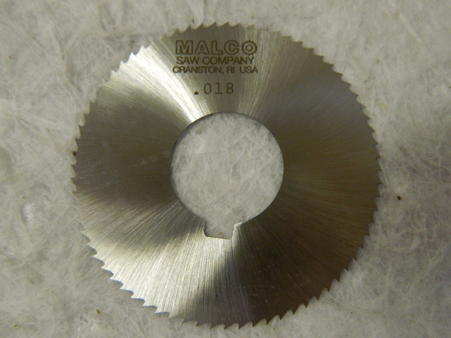 Malco Slitting Slotting Saw 2-3/4" Dia. x 0.018" Blade 72T 5Pk #SS2340