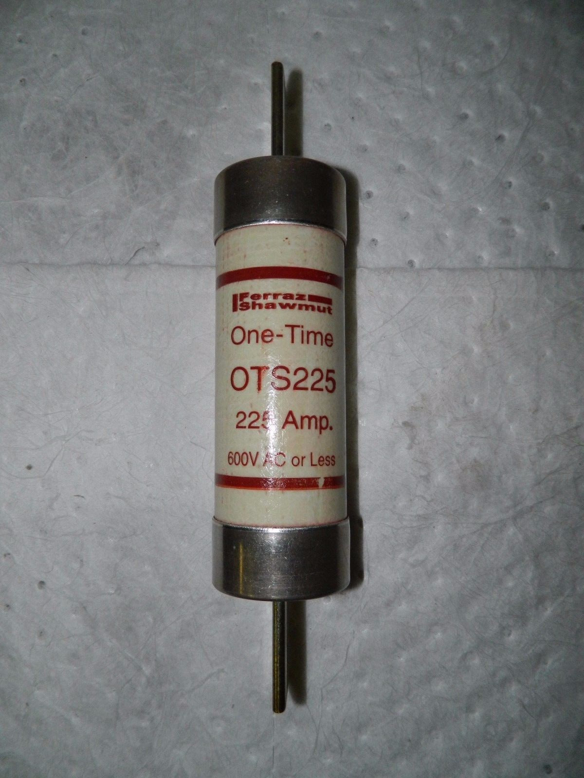 Ferraz Shawmut 300 VDC 600 VAC 225 Amp Fast Acting General Purpose Fuse OTS225