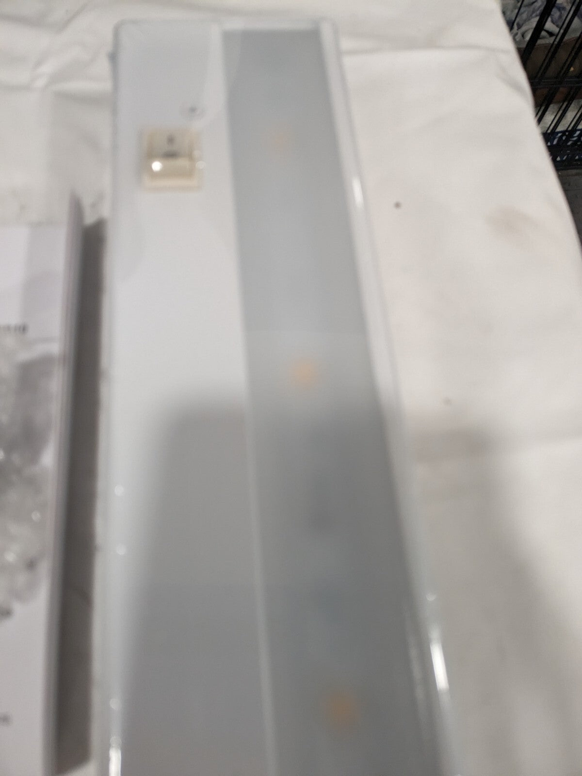 WAC Lighting 12" Length 3000K LED Under Cabinet Light Bar White BA-LED4-WT