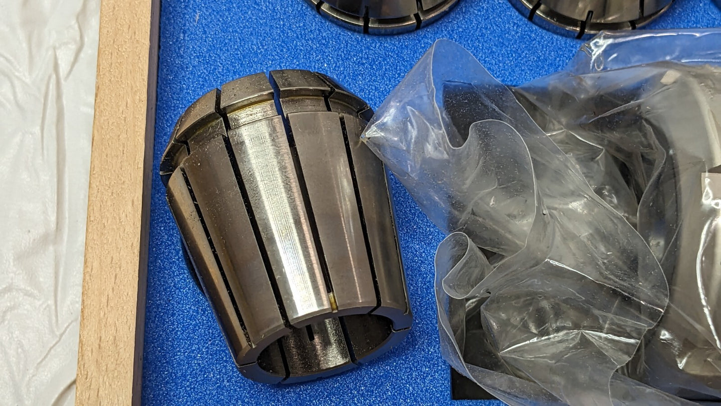Iscar ER Collet Chuck Set 0.12" to 1.025" Collet Size KIT ISO40 15 ER4