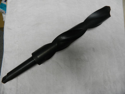AmericaDrill 1-15/16", 4MT 118° Point High Speed Steel Taper Shank Drill Bit