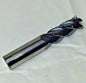 Accupro Solid Carbide Ball End Mill 4FL Single End 4" OAL 3/8" SDia 03