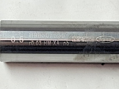 Fraisa Carbide Corner Radius End Mills 1/2" Dia 1" LOC 4FL H98507530