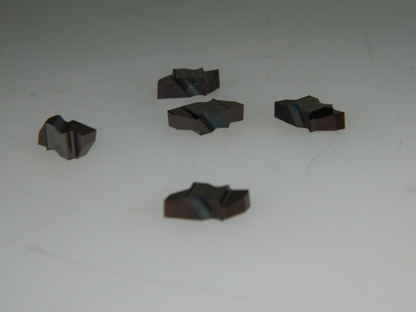 Tool-Flo Carbide Double Grooving Inserts 5Pk FLG2125 AC3 Grade .125" 562825