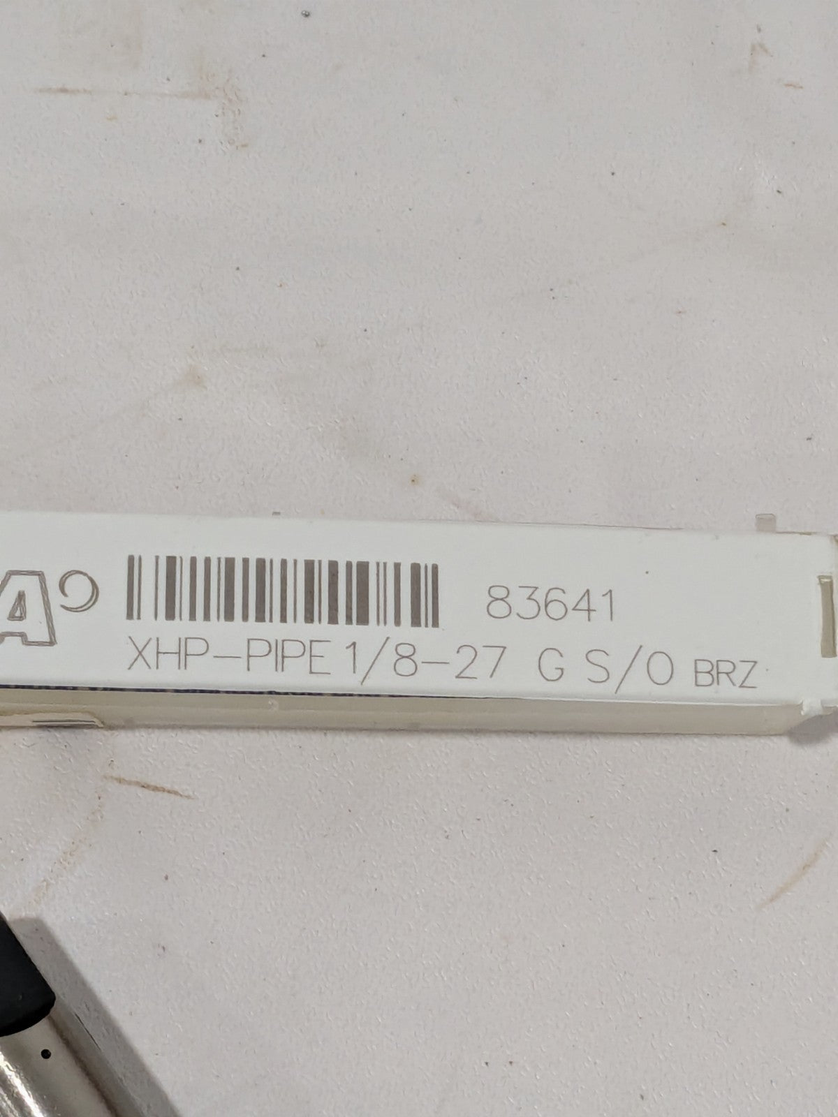Vega Pipe Tap 1/8-27NPT LS 4FL XHP-PIPE, 15º 83641