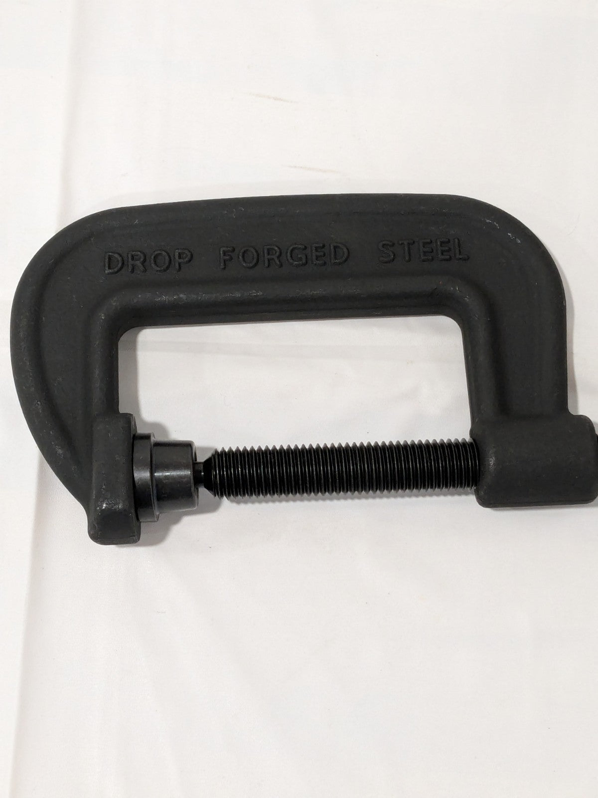 WILTON Heavy Duty C-Clamp: 4" Max Opening, 2-1/4" Throat Depth 14142