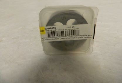 Interstate 9/16-18 UNF 314-4266 HSS Round Adjustable Die Qty 2 03845203