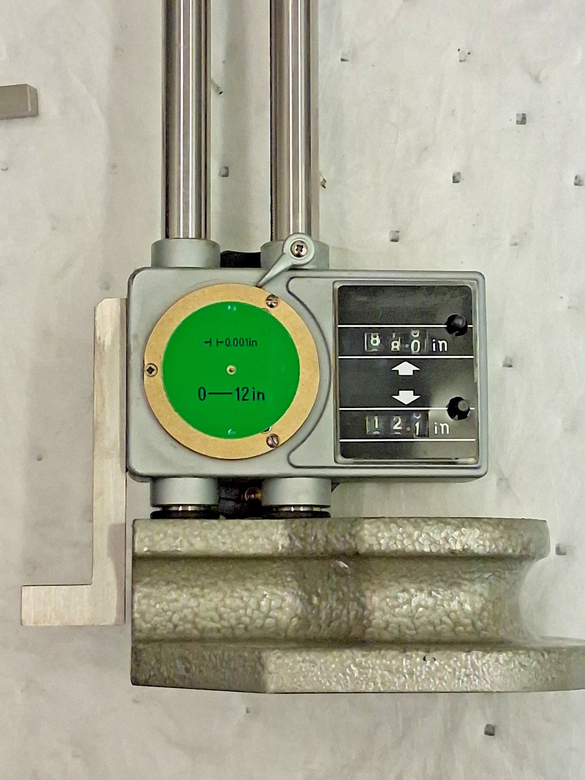 Pro 12" Dial Height Gage FOR PARTS/REPAIR 621-8412