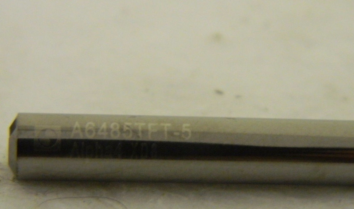Walter Titex 5066494 A6485TFT-5 0.1969" 140° Solid Carbide Oil-Feed Drill B