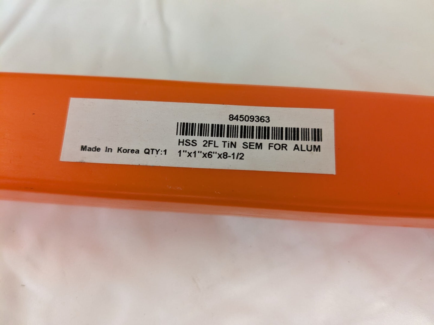HERTEL Square End Mill: 1 Dia, 6 LOC, 2 Fl HSS GH072064
