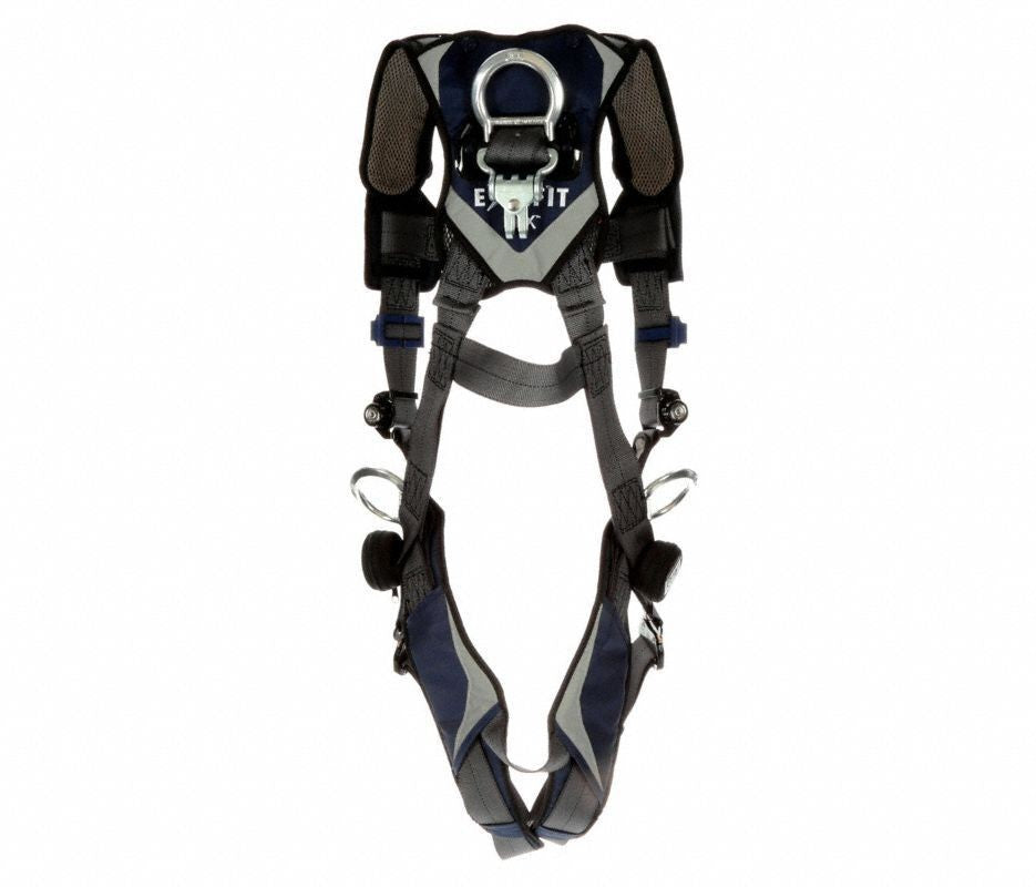 3M Fall Protection Harnesses 420 Lb Vest & Dual Lock Quick Connect Style 1140122