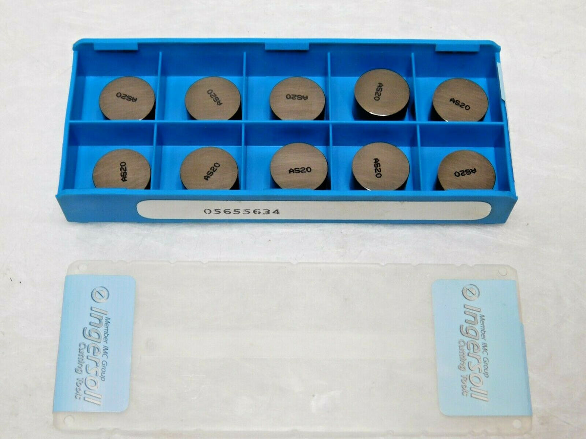 Ingersoll Round Ceramic Turning Inserts RNGN120700T6 AS20 Qty 10 5701681