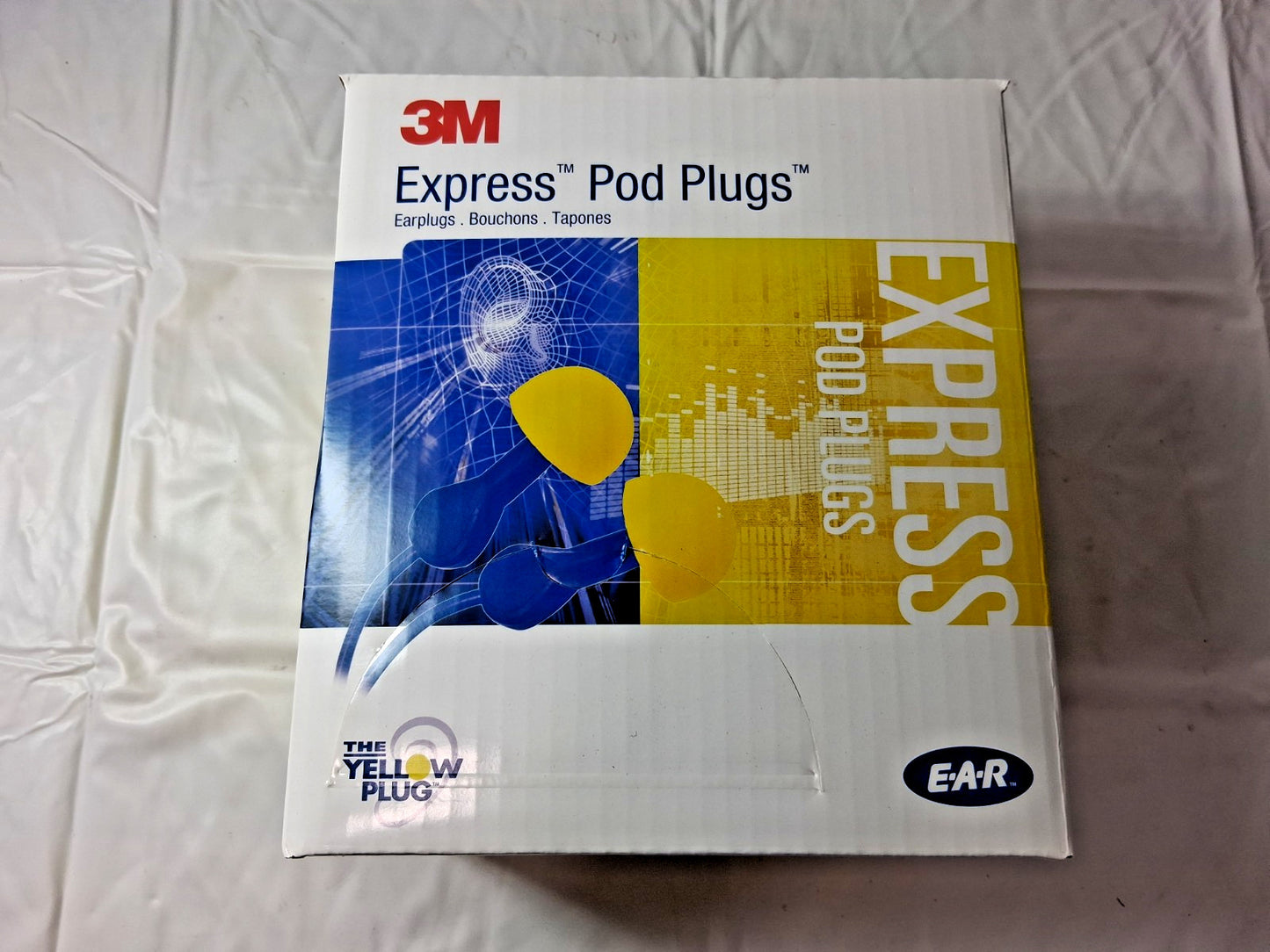 3M Corded n-Metal Detectable Earplugs QTY100 25 dB 7000002309