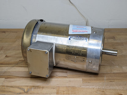 Baldor Washdown Inverter Drive Motor 1.5 HP 1770 RPM 230/460v 3 PH Reverseable