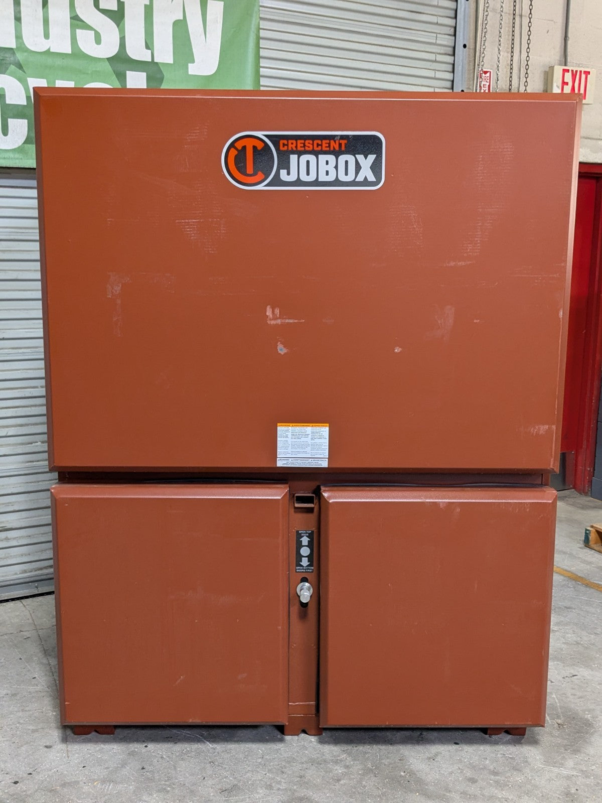 Crescent Jobox Field Office Job Site Storage Container 674990 LOCAL PICKUP ONLY