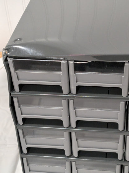 Akro-Mils 20 Drawer, Small Parts Modular Steel Frame Storage Cabinet 19320
