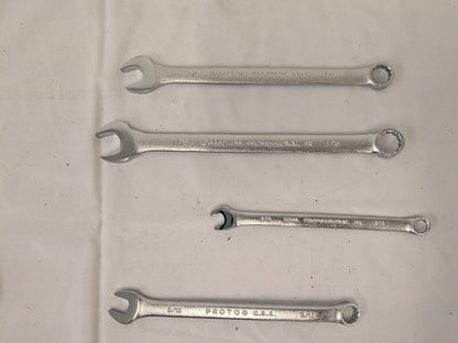 PROTO Combination Wrench Set: 10pc J1200-80ASD INCOMPLETE