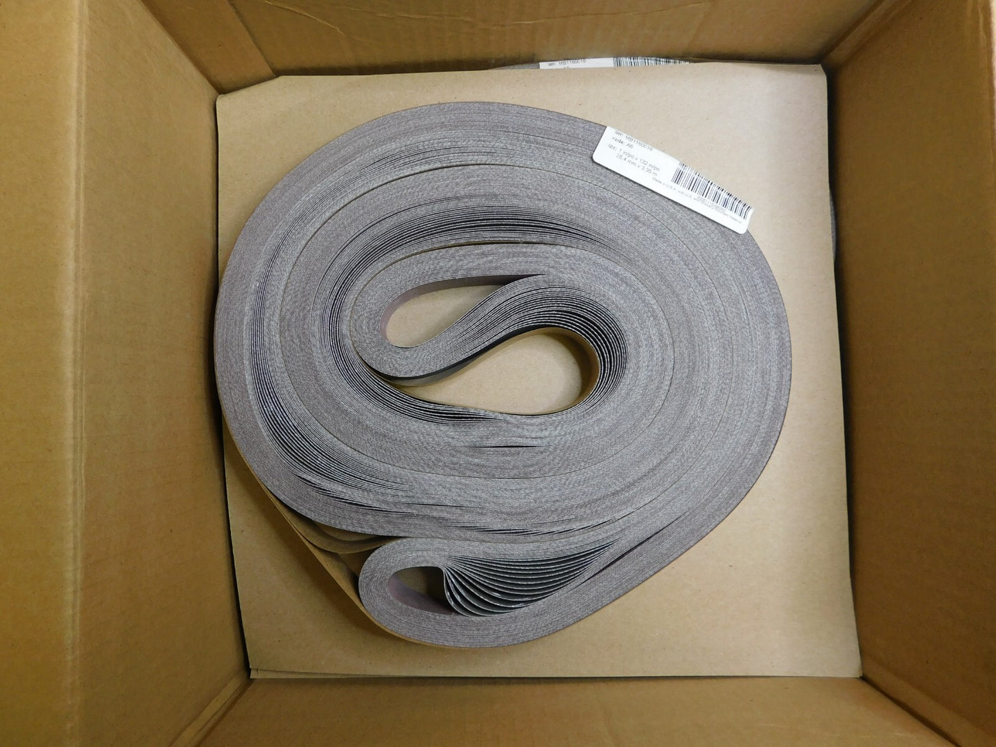3M 307EA Trizact Cloth Belt 1  x 132  A6 JE Approx 100 Belts 268281