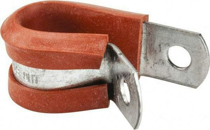Cushion Clamps Galvanized Steel & Silicon 1/2" Pipe 1/2" Rod QTY 100 STAR-GS-8HT