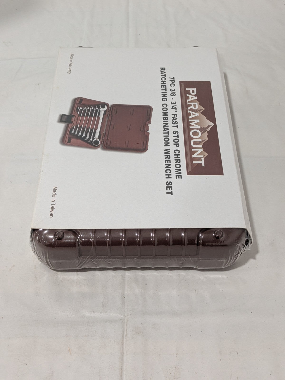 Paramount Reversible Combination Wrench Set: 7 Pc, 3/8 to 3/4" PAR-7PCSB5R-IN
