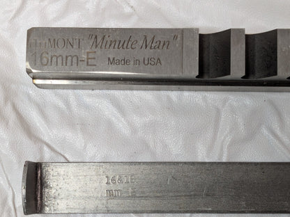 Dumont Minute Man 10 Pc Style E Keyway Broach Set W/O WOODEN CASE 44500