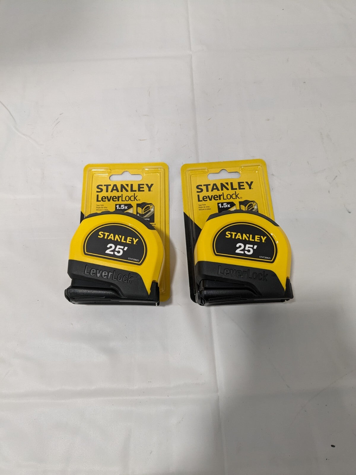 Stanley Tape Measure: 25' Long, 1" Width Qty 2 STHT30825