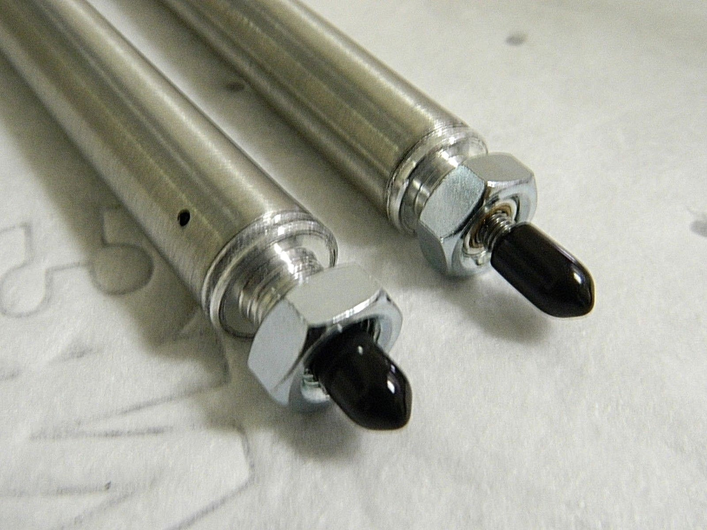 Norgren Round Disposable Cylinders 3/4" Bore x 3" Stroke Qty 2 RP075X3