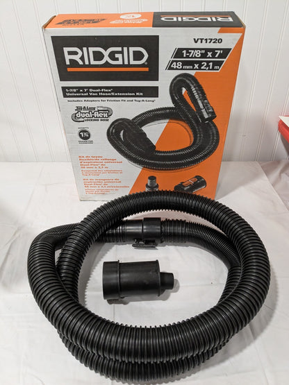 Ridgid Wet/Dry Shop Vac Vacuum 1-7/8 in. 7 ft. Locking Hose VT1720