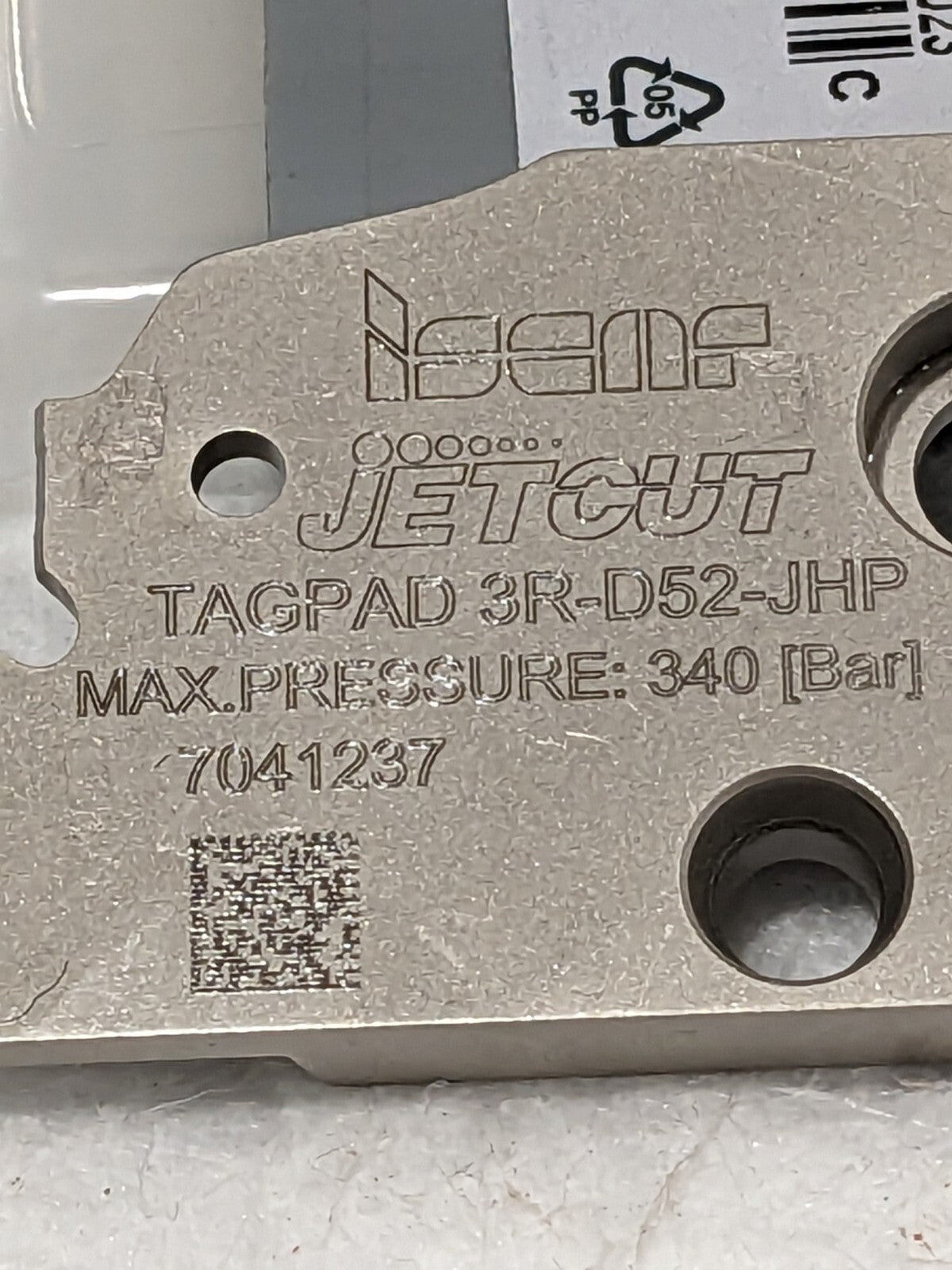 ISCAR 0.11-0.138" Insert Width Right Hand Indexable Grooving Cartridge 2393