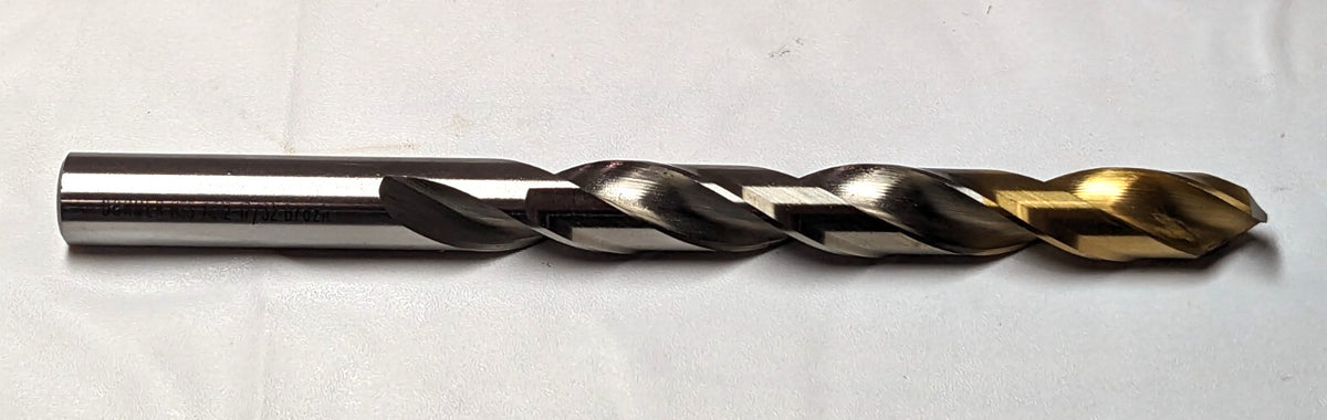 DORMER   Jobber Length Drill Bit 17/32" (0.5313) Dia 118 deg HSS  5966605