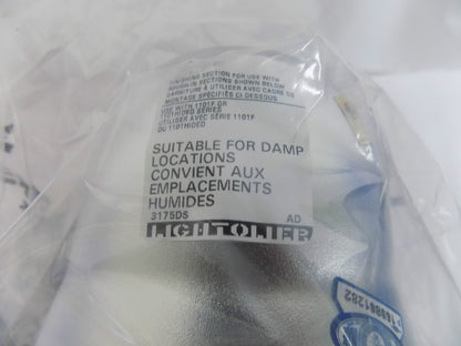 Philips Lightolier Aluminum Reflector Trim 5" Horizontal Crossblade 1001HAC