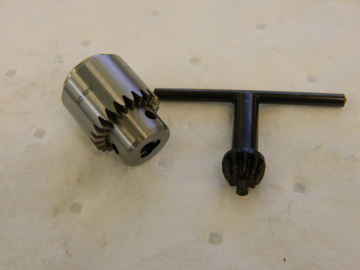 ACCUPRO Drill Chuck: 1/64 to 5/32 Cap Tapered Mount, JT0 CY0041200