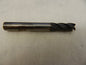 Walter Corner Radius End Mill 3/8" Dia 7/8 LOC 0.015 Radius 4 Fl Carbide 55
