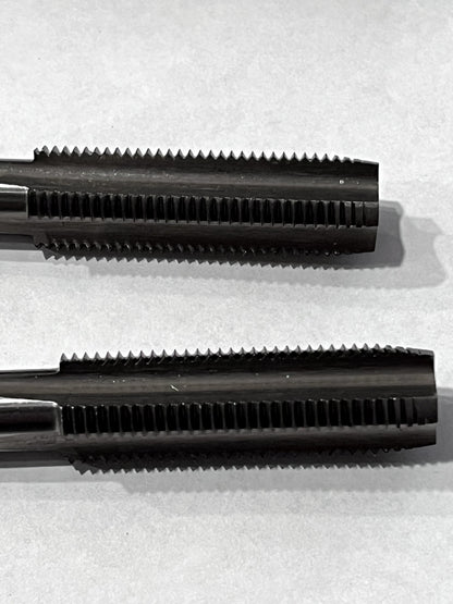 Interstate 1/2-20 UNF 3B 3 Flute Bright Finish HSS Spiral Point Tap 2 per sale