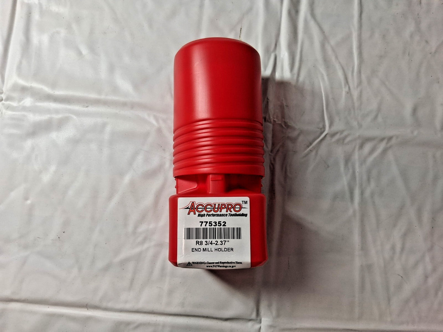 Accupro End Mill Holder R8 Taper Taper Shank 3/4" Hole Dia 775352