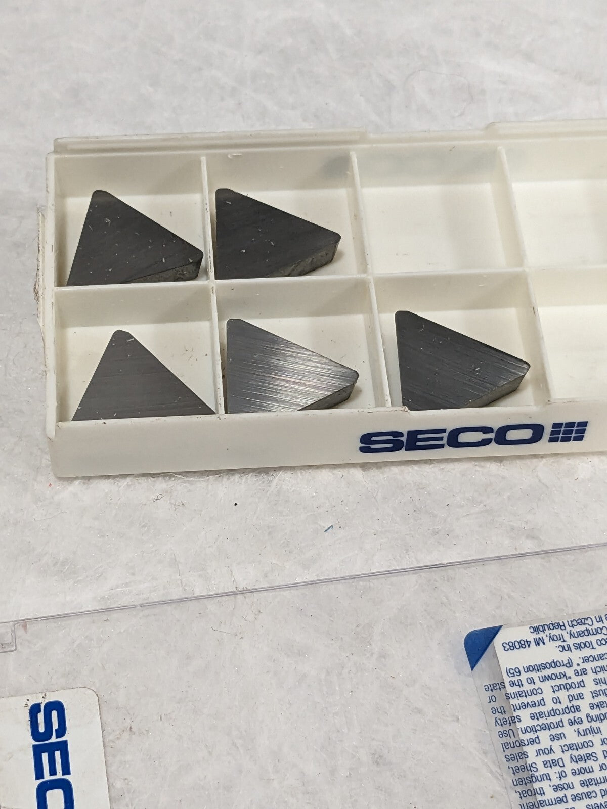 SECO Milling Insert: TPKN2204PPR-M14 HX, Solid Carbide Qty 5 74010645