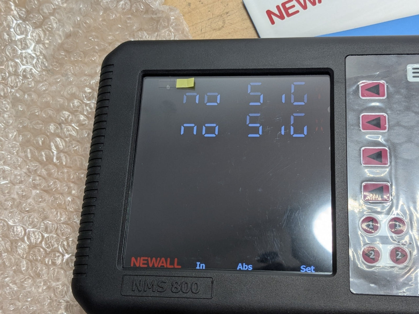 Newall 2-Axis Digital Radout (DRO) Color Display Counter NMS8021100S10