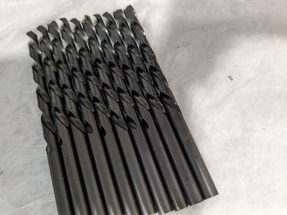 Jobber Drills 10pc: #2, 118 deg Point HSS 01228022