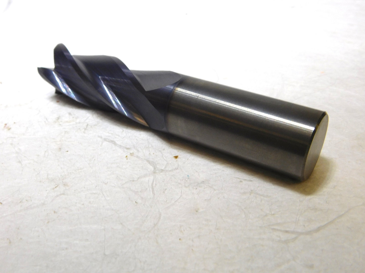 Hertel Solid Cabide Sq End Mill 1 Dia 2.25 LOC 4Fl 1" Shk Dia 5 OAL HAI40540L