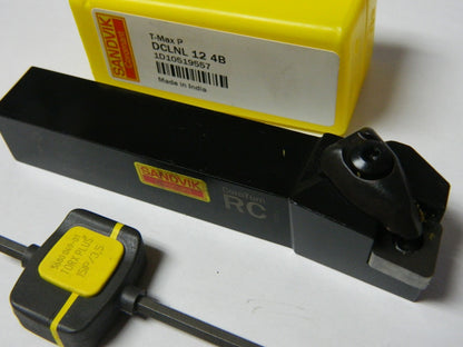 ANDVIK COROMANT LH DCLNR -6° Negative Rake Indexable Turning Toolholder