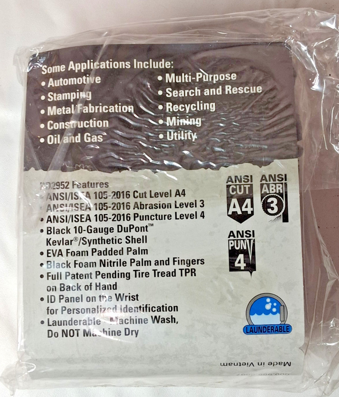 Mcr Safety Predator® Polyurethane Gloves Nitrile-Coated C A4 P4 Ab3 PD2952M