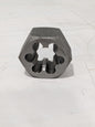 Hex Rethreading Die: M24x3, 1" Thick, Right Hand, Carbon Steel 364-0243
