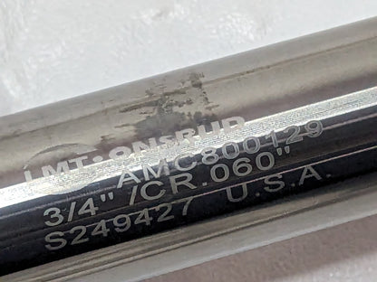 LMT ONSRUD Carbide End Mill 0.750"Dia X 1"LOC X 6"OAL X 0.060&quo