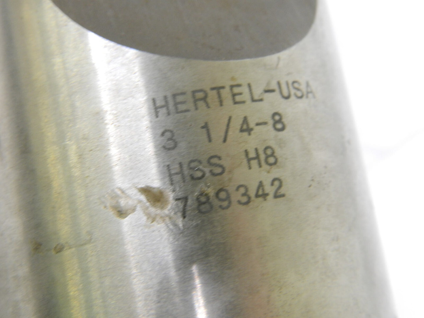 HERTEL HSS Straight Flute Tap: 3-1/4-8 UNS 8 FL 10 OAL 59898973