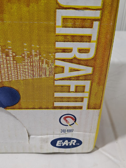 3M Earplugs 25 dB, Flanged, Push-In, Corded, Metal-Detectable Qty 100 7000002319