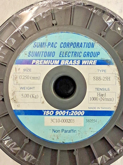 Single Source Technologies Brass Electrical Discharge Machining Wire SBS25H110