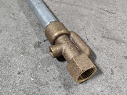 Zurn Exposed Head Non-Freeze Post Hydrant 3 Ft. Bury 1 In. Connection Z1385-1X3