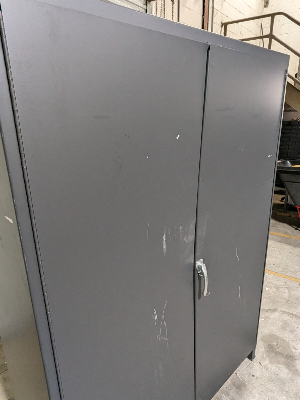 Valley Craft Heavy Duty Welded Storage Cabinet w/ Bins F87953A7 Scratch N Dent